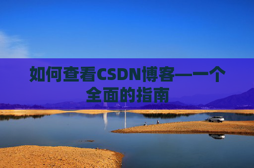 如何查看CSDN博客—一个全面的指南
